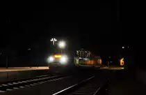 5022 032-4 wartet als R 4820 im abendlichen Bahnhof Kötschach-Mauthen, auf seine Abfahrt nach Villach Hbf.
Aufgenommen am 30.10.2016.