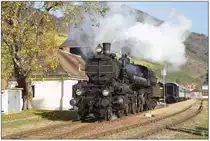 Die 310.23 beim Verschub in Spitz an der Donau. (28.10.2016)