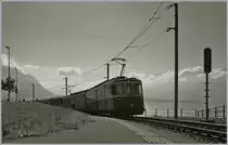 Die Zeit der klassischen ABDe 8/8 der Serie 4000 bei der MOB scheint abzulaufen, die neuen  Alpina  haben schon einige Umläufe übernommen.
Im starken Gegnelicht zeigt sich hier ein ABDe 8/8 mit dem Regionalzug 2244 Montreux - Saanenmösser bei Châtelard VD am 27. Okt. 2016