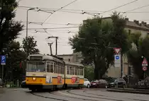 Tw. 4601 aus dem Jahr 1955 in der Via Valenzia kurz vor der Überquerung des Naviglio Grande. (25.10.2016 )