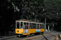 Tw. 1511 umrundet den Arco de Pace. ( 27.10.2016 )