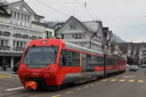 AB: Ortsdurchfahrt Teufen der S 22 am 13. November 2016.
Foto: Walter Ruetsch