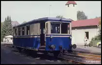 Tag der offenen Tür anläßlich 75 Jahre AW Bremen am 17.09.1989:
Der T 1 Hoyaer Verkehrsgesellschaft war als Sonderzug angereist!