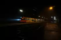 4024 111-9 hält als S1 4875 (Lienz - Spittal-Millstättersee) im Bahnhof Greifenburg-Weißensee.
Aufgenommen am 21.11.2016.