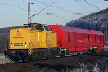 203 305-8 am 05.12.2016  14:29 nördlich von Salzderhelden am BÜ 75,1 in Richtung Göttingen