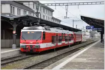 Chlausentreffen und Weihnachtsmarkt in Wienacht-Tobel. BDeh 3/6 25 und B10 in Rorschach. (27.11.2016)