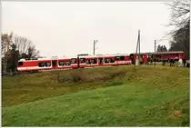 Chlausentreffen und Weihnachtsmarkt in Wienacht-Tobel. BDeh 3/6 25 und B10 in Wartensee. (27.11.2016)