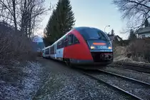 5022 021-7 abgestellt auf den letzten Meten der Gailtalbahn im Bahnhof Kötschach-Mauthen.
Aufgenommen am 8.12.2016.
