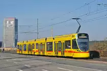 Be 6/10 162, auf der Linie 10, fährt zur Haltestelle M-Parc. Die Aufnahme stammt vom 30.11.2016.