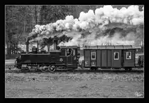 Die ÖGEG Dampflok 298.102, dampft mit einem Adventzug durch das Steyrtal, von Steyr nach Grünburg. 
Sommerhubermühle SW 8.12.2016