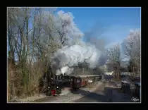 In Letten zeigt uns die 498.04 eine grandiose Ausfahrt mit einem Adventzug von Steyr nach Grünburg.
4.12.2016