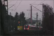 . Von Waiblingen nach Rommelshausen -

Ein Zug der Linie S2 in Richtung Schorndorf kurz vor der Station Rommelshausen, aber noch im Stadtgebiet von Waiblingen.

05.12.2016 (M)

