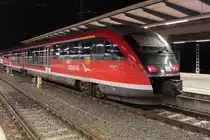 642 685 stand am Morgen des 16.12.016 im Rostocker Hbf. 