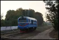 TU 2-263 wartet am Morgen des 11.10.2016 auf ihren Einsatz im Bahnhof Rundnitsa.