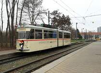 EVAG 190 als Katerexpress am 01.12.2016 an der Haltestelle Agentur für Arbeit.