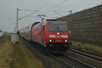 RE6 durch Allerheiligen am heutigen Sonntag den 8.1.2017.