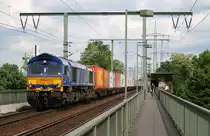 ERS 6615 erreicht aus Richtung Süden kommend die Kölner Südbrücke.
Aufnahmedatum: 25. Mai 2008