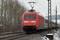 03.01.2017 Streckenabschnitt Uhingen 101 012-3