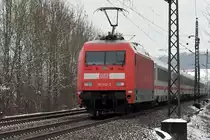 03.01.2017 Streckenabschnitt Uhingen 101 012-3