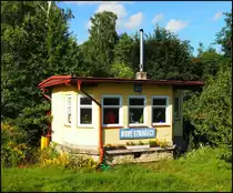 Das Stellwerk Nr.2 am Bhf. Nové strašecí 4. 7. 2013.
