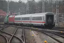 Kurswagen f�r IC 2213(Binz-Stuttgart)im Rostocker Hbf.20.01.2017 