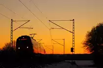 442 606 DB Regio bei Unterlangenstadt am 20.01.2017.