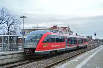 Am 7.1.17 stand 642 195 als RB50 nach Dessau in Aschersleben und wartet auf Abfahrt.

Aschersleben 07.01.2017