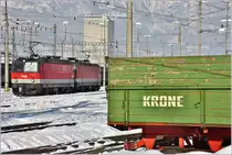 1144 201-1 und 1144 060-2 in Buchs SG (19.01.2017)