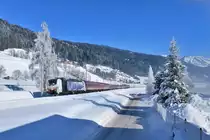 193 772 mit Lp 85104 am 21.01.2017 bei Radstadt. 