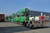 Am 17.und 18.01.2017 werden die ersten vier Be 4/6S der Serie 659 bis 686 auf einen Spezial Lastwagen verladen und ein kurzes Stück auf der Strasse zu einem Verladeplatz gefahren. Dann werden die Wagen auf einen Eisenbahnwagen geladen und werden eine Reise nach Sofia machen, wo sie eine zweite Heimat bekommen. Auf dem Grossen Platz bei der Tankstelle gibt es noch ein Wendemanöver. Dann geht es zum Verladeplatz wo der Be 4/6S 661 verladen wird.