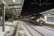 06.01.17 RE Ersatzverkehr (MRB) Dresden-Hof mit ES 64 U2 030 in Plauen/V.ob. Bf.
Fahrtrichtung Hof
