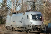 182 602-3 Hupac durch Ratingen Lintorf am 26.01.2017