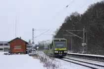 VT650.704 Agilis in Michelau/ Oberfranken am 15.01.2017.