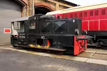 Die Kö 5734 beim 13. Eisenbahnfest in Berlin-Schöneweide am 17.09.2016.
Die Maschine wurde 1938 bei der BMAG für die Niederbarnimer Eisenbahn-AG gefertigt fuhr bis 1994 bei der DB AG unter der Nummer 310 934-9.

