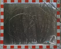 Spieglein, Spieglein im kalten Sebnitztal, wer tut sich da verstecken, in der rechten unteren Ecken ? Dieses Bild präsentiert sich dem Triebwagenführer nicht, wenn am Haltepunkt Mittelndorfer Mühle aus dem TW schaut.28.01.2017 16:07 Uhr
Im Sebnitztal 