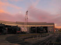 Eisenbahnweihnacht am 10.12.2016 im Bw Arnstadt historisch.