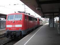 Die Br.111 224-2 wurde seltsamer weise am 25.08.06 von einer weiteren Br.111 aus dem Bahnhof von N�rnberg gezogen. Vermutlich hatte die Br.111 224-2 einen Techischen Defekt.