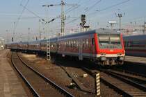 RE6 (RE11014) nach Westerland(Sylt) verlässt am 28.1.2017 Hamburg-Altona. Zuglok war 245 210-0.