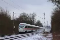 411 017-7  Erlangen  bei Michelau/ Oberfranken am 15.01.2017.