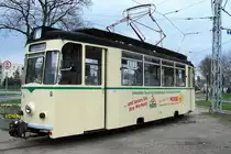 Triebfahrzeug Nr. 51 der Naumburger Straßenbahn (Bj. 1973) am 10.04.2005