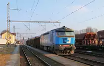 751 219-7 zu sehen am 13.02.17 in Švihov u Klatov.