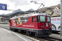 RhB, Ge4/4 II, 629, 08.10.2016 St.Moritz 

