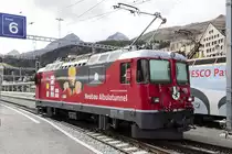 RhB, Ge4/4 II, 629, 08.10.2016 St.Moritz 

