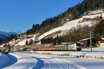 193 772 mit einer Lp am 28.01.2017 bei Eben im Pongau. 