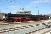 41 1144 und 41 1150 am 26.2.2017 im Bahnhof Lichtenfels