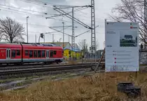 Auch wenn der Umbau des Bahnhofs Samtens Ende 2016 nicht abgeschlossen war, ist es im März diesen Jahres soweit, dass das Stellwerk B1 offen gelassen wird. - 02.03.2017



