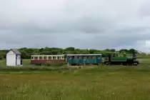 No. 5 SLIEVE CALLAN mit ihrem Zug in Moyasta am 20.06.2016