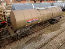 Zacens 33 54(CZ-NACCO)7931 127-6 Ladegut lt. Gefahrentafel 80-1824, als Zugschluß bei Gz47850; Bhf. Ried; 160312