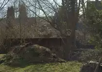 Ein anderer Blick auf die Brücke über das Dreißiger Wasser in Lossen.
Stillgelegte Strecke Döbeln  - Lommatzsch. 04.03.2017 11:58 Uhr. Entdeckt auf der Märzenbecher-Wnderung.Im Nachbarort Petzschwitz gibt es einen tollen Märzenbecherwald.