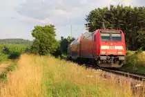 146 241-5 DB Regio bei Ebersdorf bei Coburg am 28.09.2012.